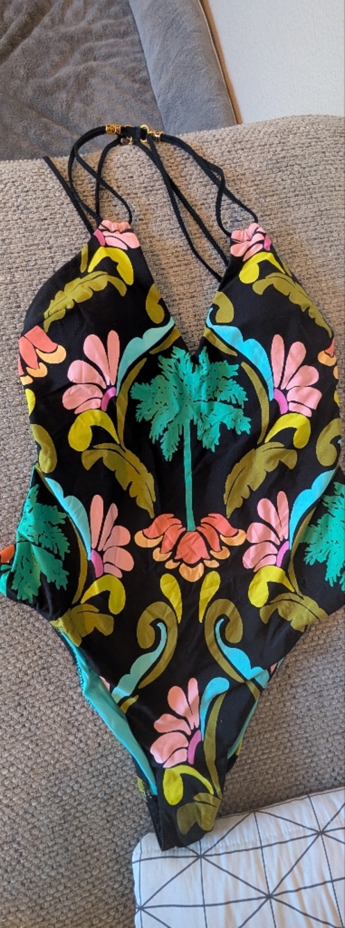 Sunshine 79 Palm Mirage V-Plunge One Piece